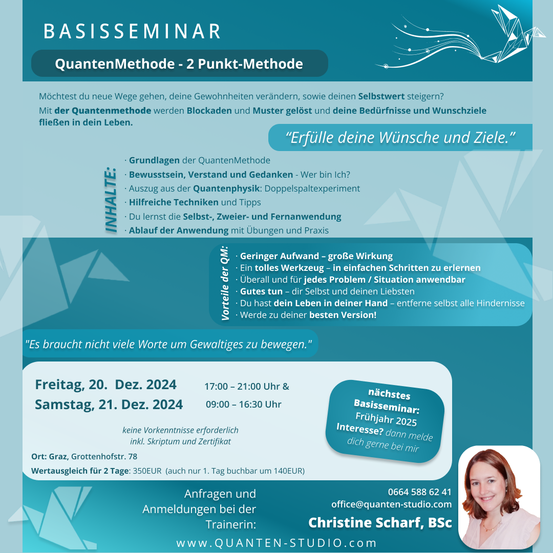 Basiseminar zur Quantenmethode